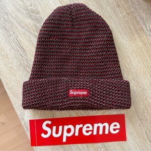Supreme multi-striped knit beanie
